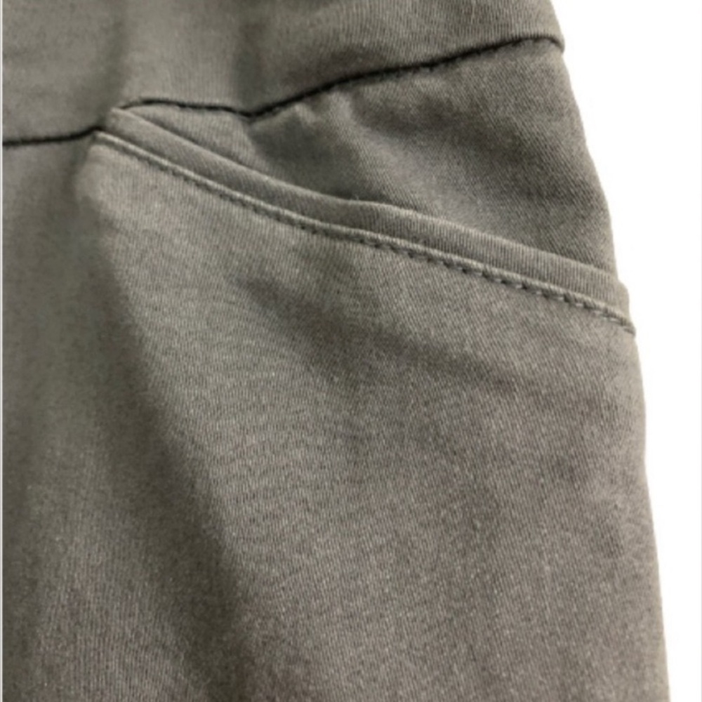 CROFT & BARROW Pant The Effortless Stretch Gray Pull On Women’s Size 12 LIKE NEW - Picture 8 of 15